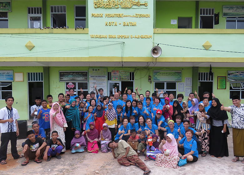 Visit to Children’s Home @ Batam 27.08.2016